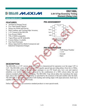 DS1100Z-25+ datasheet  